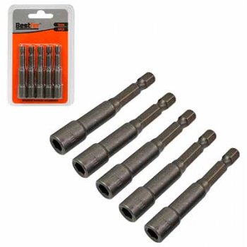 BF SOQUETE CANHAO MAGNETICO - 6MMX65MM - 5PCS