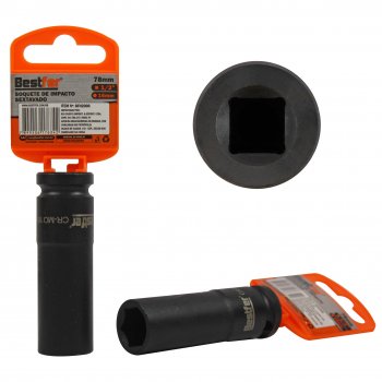 BF SOQUETE DE IMPACTO 1/2POL SEXTAVADO 16MMX78MM